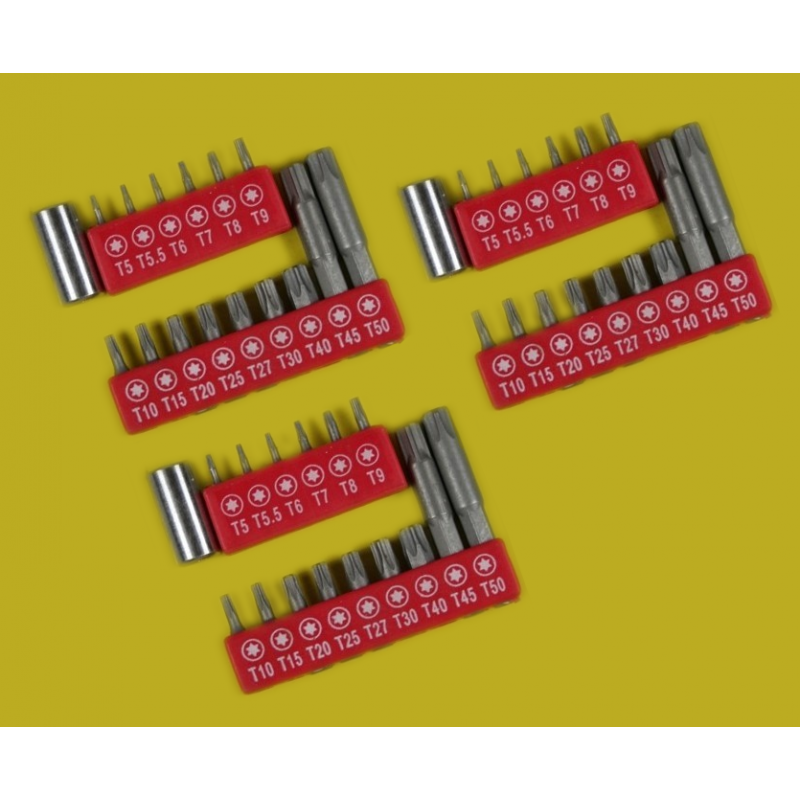 Bitset Torx (48 piezas) - 1 Bitset Torx (48 piezas) - 1