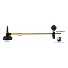 Circle glass cutter (80 cm diameter)