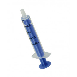 Set di 100 siringhe (2 ml, senza ago, per uso frequente)