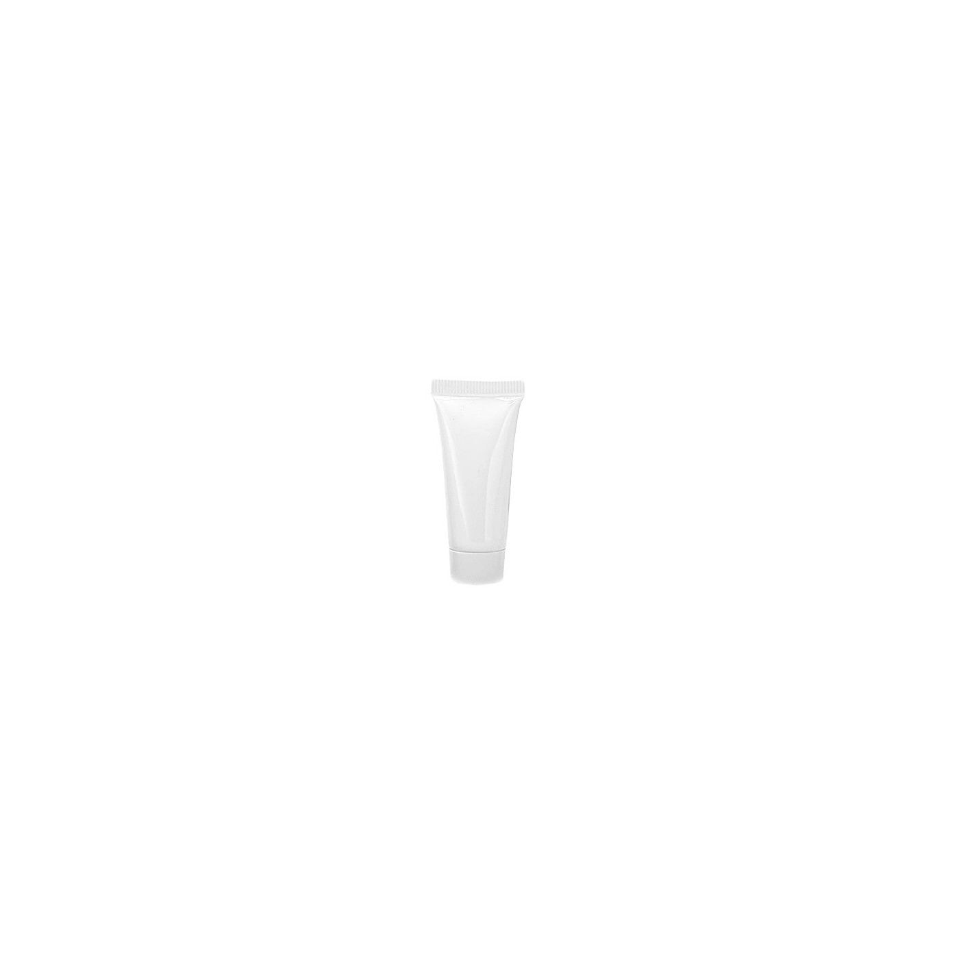 Conjunto de 50 frascos / tubos recargables, blanco, 10 ml, con