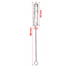 Ensemble de 40 brosses pour le nettoyage, taille: M