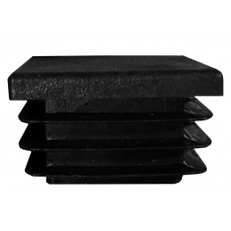 Plastic chair leg cap (square, 8.5-12 mm, black)