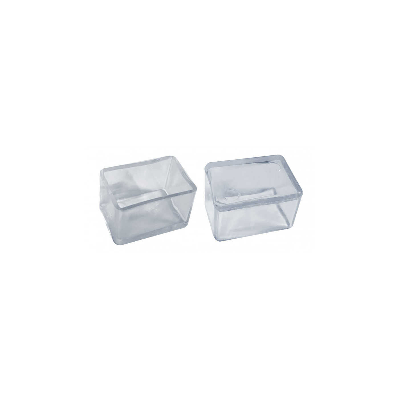 Set Of 32 Flexible Chair Leg Caps Outside Rectangle 20x40 Mm Transpa O Ra T Wood Tools Deco Set Of 32 Flexible Chair Leg Caps, Rectangle Chair Leg Inserts