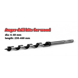 Auger drill for wood, 28x230 mm