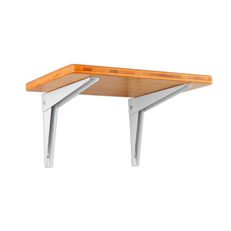 Conjunto de 4 soportes de soporte de estante plegables (tamaño 2: 35 cm) - 1 Conjunto de 4 soportes de soporte de estante plegables (tamaño 2: 35 cm) - 1