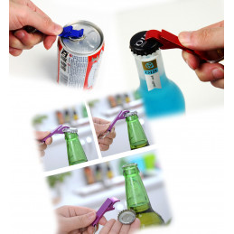 Zestaw 10 metalowych otwieraczy do butelek, kolor 5:
