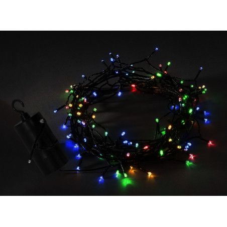 LED christmas lights on AA battery (50 pcs, 7 mtrs, timer) - 1 LED christmas lights on AA battery (50 pcs, 7 mtrs, timer) - 1