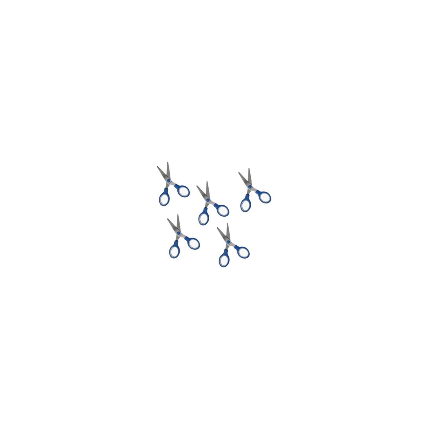 Set di 5 forbici per bambini (blu)