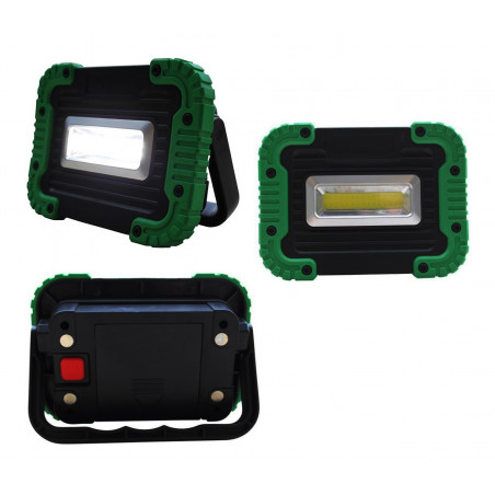Small LED construction lamp on batteries (8 Watt) Small LED construction lamp on batteries (8 Watt)