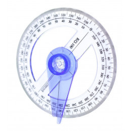 Ronde hoekmeter, gradenboog, geodriehoek