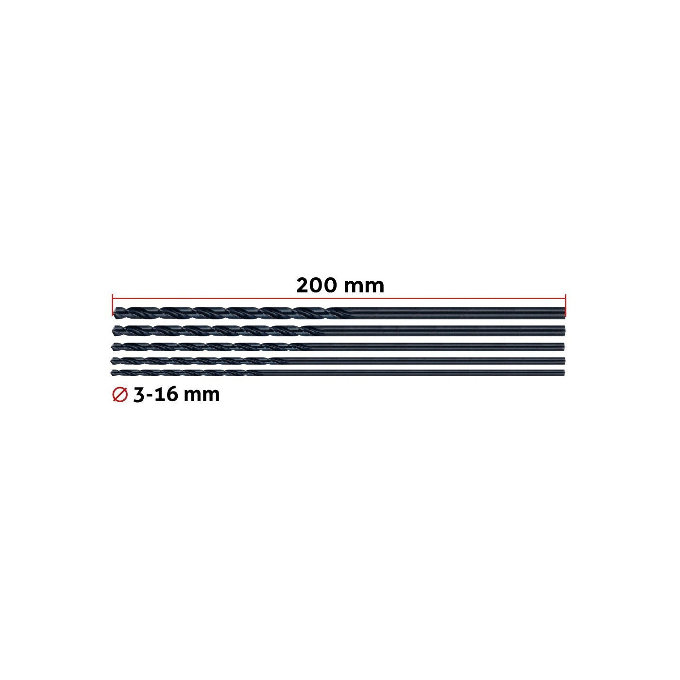 Tivoly Ranger Bohrerset – 100-teilig, HSS Geschliffen, Kreuzspitze, Durchmesser 1 Bis 13 Mm, Für Metall, Gusseisen & Aluminium