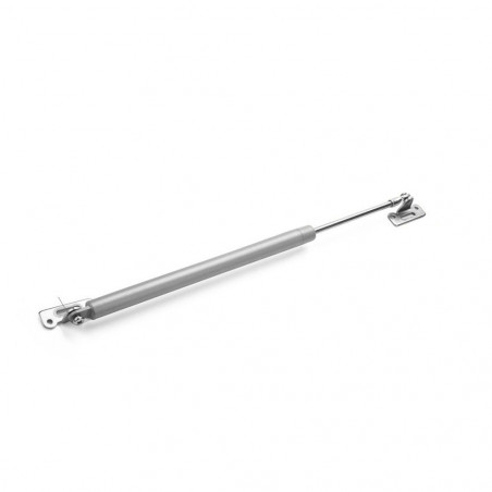 Universal gas spring with brackets (250N/25kg, 350 mm, gray)