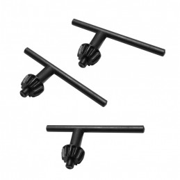 Set of 3 drill chuck keys 13 mm (size 2)