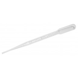 Set of 500 transparent pipettes (1 ml) in a box, for frequent
