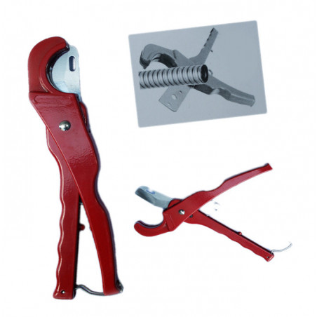 Pipe cutter, pipe shears for plastic pipes (6-32 mm)