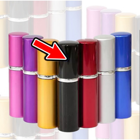 Set von 5 Zerstäubern (10 ml, schwarz) - 1 Set von 5 Zerstäubern (10 ml, schwarz) - 1