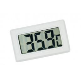 LCD mètre de température intérieure (blanc)