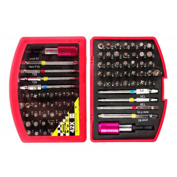 42 piece bit set in case