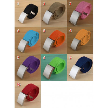 Set van 5 basic, eenvoudige riemen, roze (kleur 3) Set van 5 basic, eenvoudige riemen, roze (kleur 3)