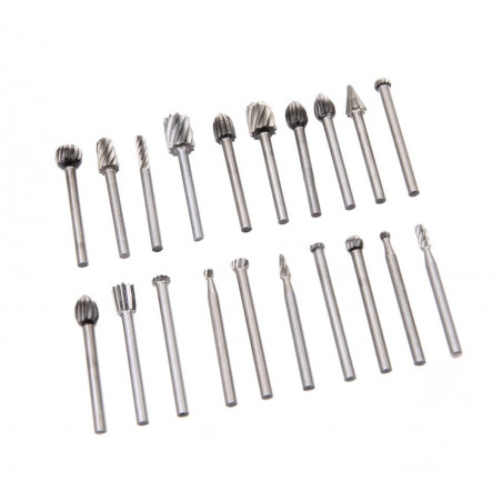 Set mini (dremel) frezen, 20 freesjes