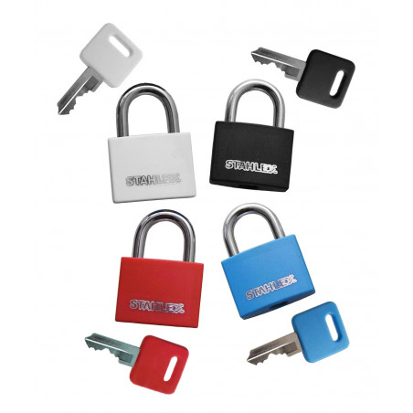 Lotto Di 6 Lucchetti Master Lock 1KA-2132 1 3/4" - Chiave Uguale Per Tutti, Made In USA