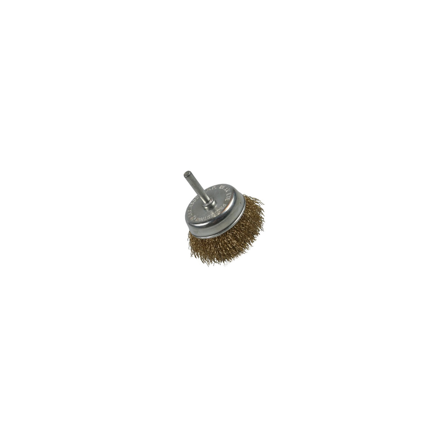 Metal brush for drilling machines, 75 mm