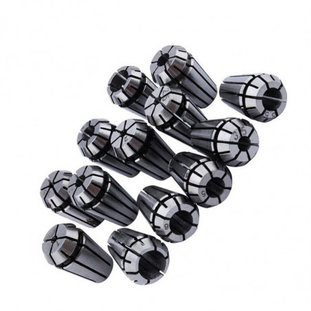Set Spannzangenfutter ER11 (13 Stück, 1-7 mm) Set Spannzangenfutter ER11 (13 Stück, 1-7 mm)
