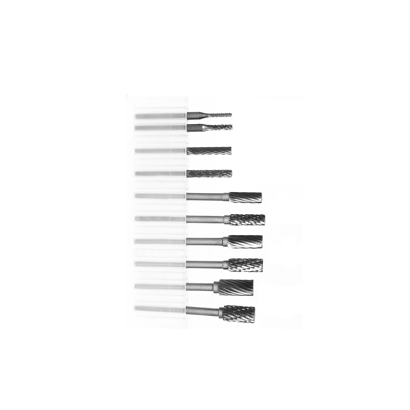 Fräserset HQ, Wolframcarbid (1,5-6 mm) - 1 Fräserset HQ, Wolframcarbid (1,5-6 mm) - 1