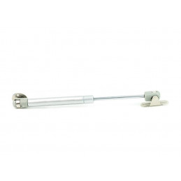 Universal gas spring with brackets (100N/10kg, 244 mm, silver)