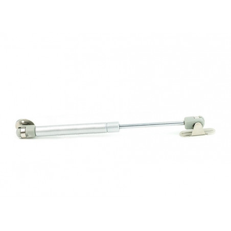 Universal gas spring with brackets (100N/10kg, 244 mm, silver) Universal gas spring with brackets (100N/10kg, 244 mm, silver)