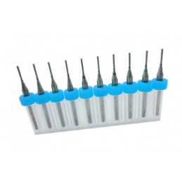 Combi set van 10 micro freesjes (0.80-1.80 mm)