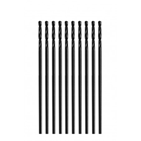 Set van 10 kleine metaalboren (0,9x32 mm, HSS) Set van 10 kleine metaalboren (0,9x32 mm, HSS)
