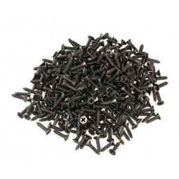 Set of 300 mini screws (2.0x6 mm, countersunk, bronze color)