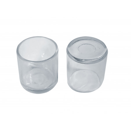 Set of 32 flexible chair leg caps (outside, round, 19 mm Set of 32 flexible chair leg caps (outside, round, 19 mm