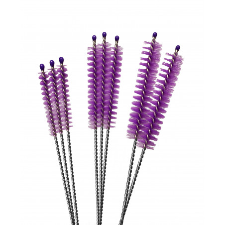 Set of 40 brushes for cleaning, size: XS