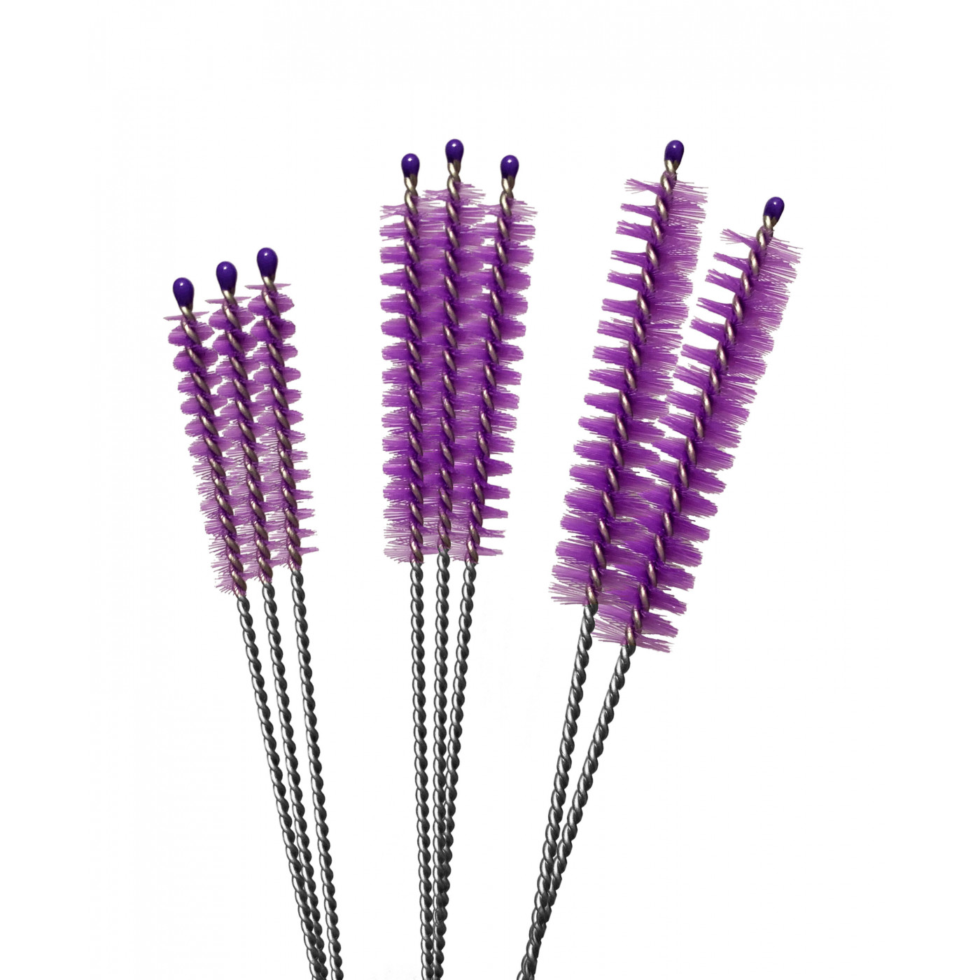 Ensemble de 40 brosses pour le nettoyage, taille: M