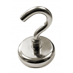 Magnet hook, size 11 (75 mm dia, 55 kg, neodymium)  - 1