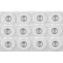 12 rouleaux de ruban mousse double face (24 mètres x 18 mm)