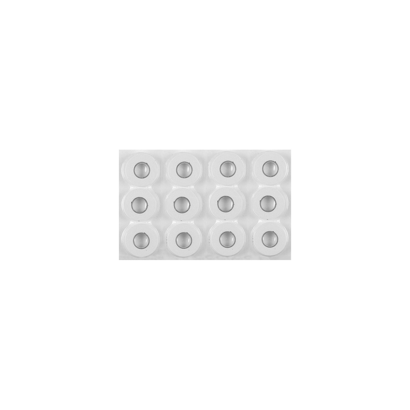 Nastro Biadesivo Con Gancio E Anello QILIMA - 4 Rotoli Da 5 Cm X 5 M, Forte Adesione Industriale