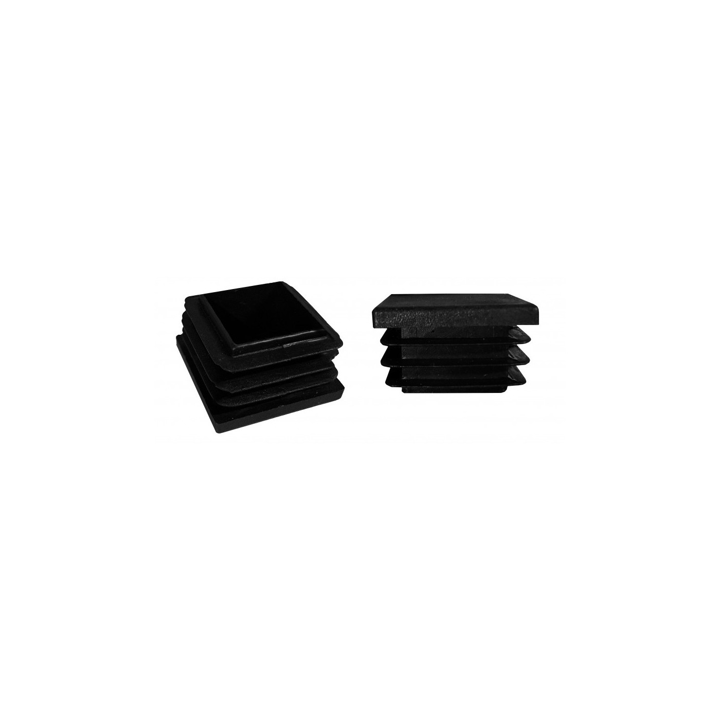 Set von 50 Röhrchenkappen (F5/E9/D10, schwarz) - 1 Set von 50 Röhrchenkappen (F5/E9/D10, schwarz) - 1