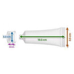 Sæt med 30 genopfyldelige flaconer, rør, flasker (50 ml, med