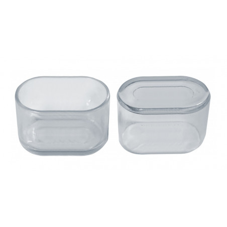 Set von 32 silikonkappen (Außenkappe, oval, 15x30 mm Set von 32 silikonkappen (Außenkappe, oval, 15x30 mm