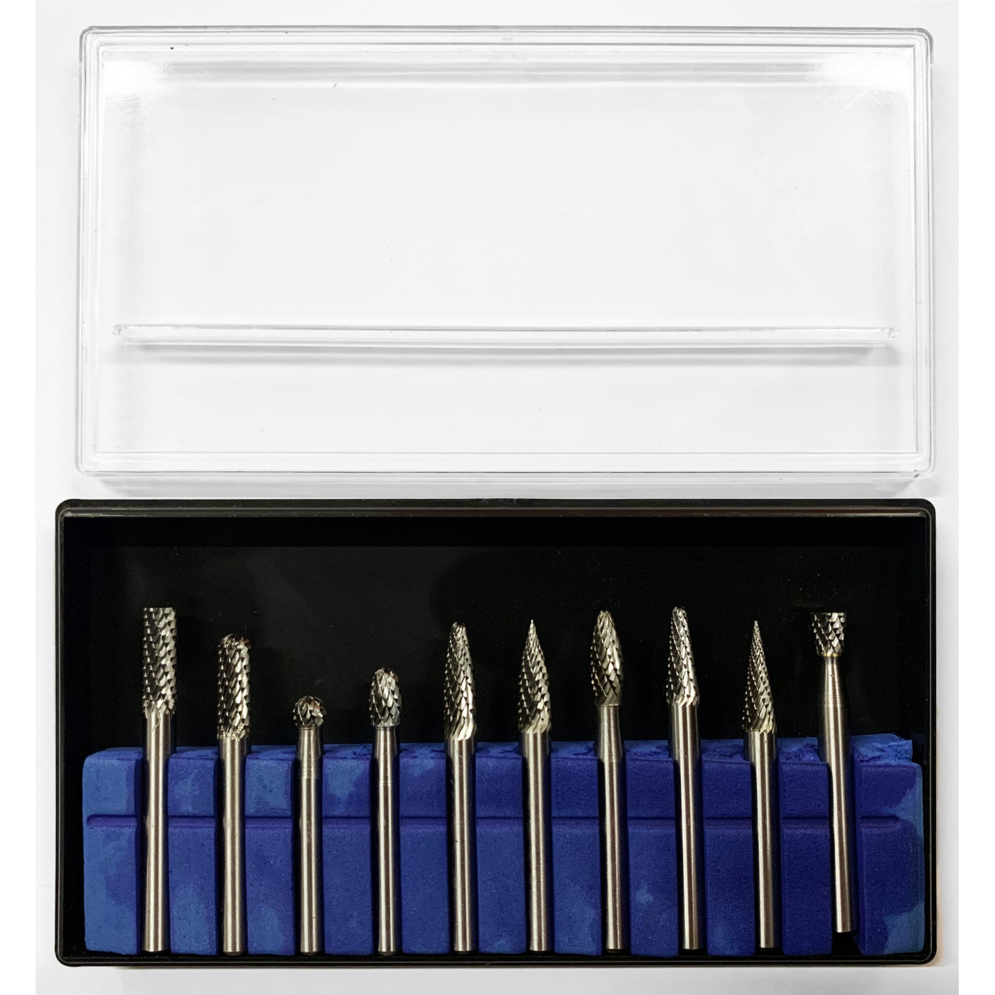 heden De gasten Dwingend Set hoge kwaliteit frezen, wolfraamcarbide (10 stuks, 6.35 mm schacht) -  Wood, Tools & Deco