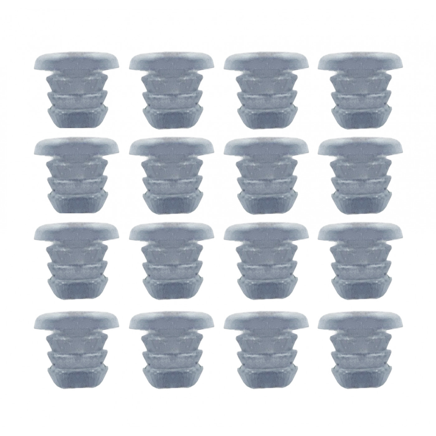 Set of 300 rubber caps, buffers, door dampers (type 1, transparent, 5 mm) - 1 Set of 300 rubber caps, buffers, door dampers (type 1, transparent, 5 mm) - 1