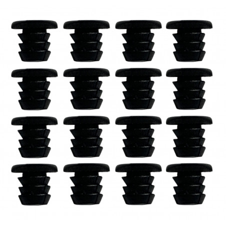 Set van 300 pvc dopjes, buffers, deurdempers (type 1, zwart, 5 Set van 300 pvc dopjes, buffers, deurdempers (type 1, zwart, 5