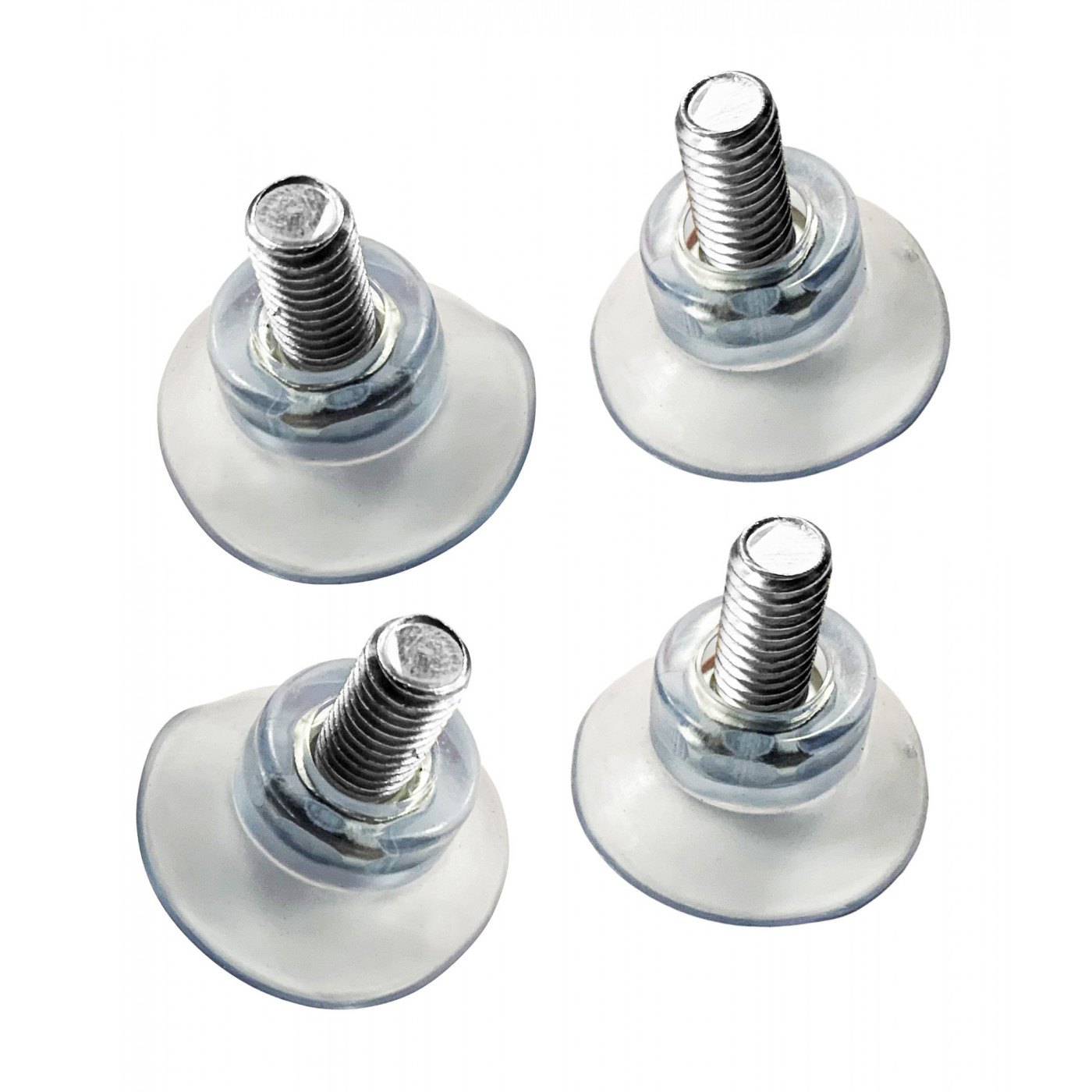 M8 Transparente Saugschraube Gummi Saugnapf Glastischplatten Haken 