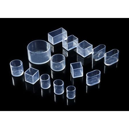Tappo flessibile per gamba sedia (rettangolo, 25x50 mm