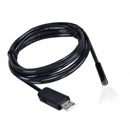 Caméra endoscope vidéo USB simple, câble de 2 mètres