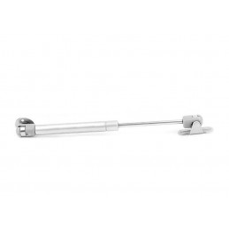 Universal gas spring with brackets (80N/8kg, 244 mm, silver)