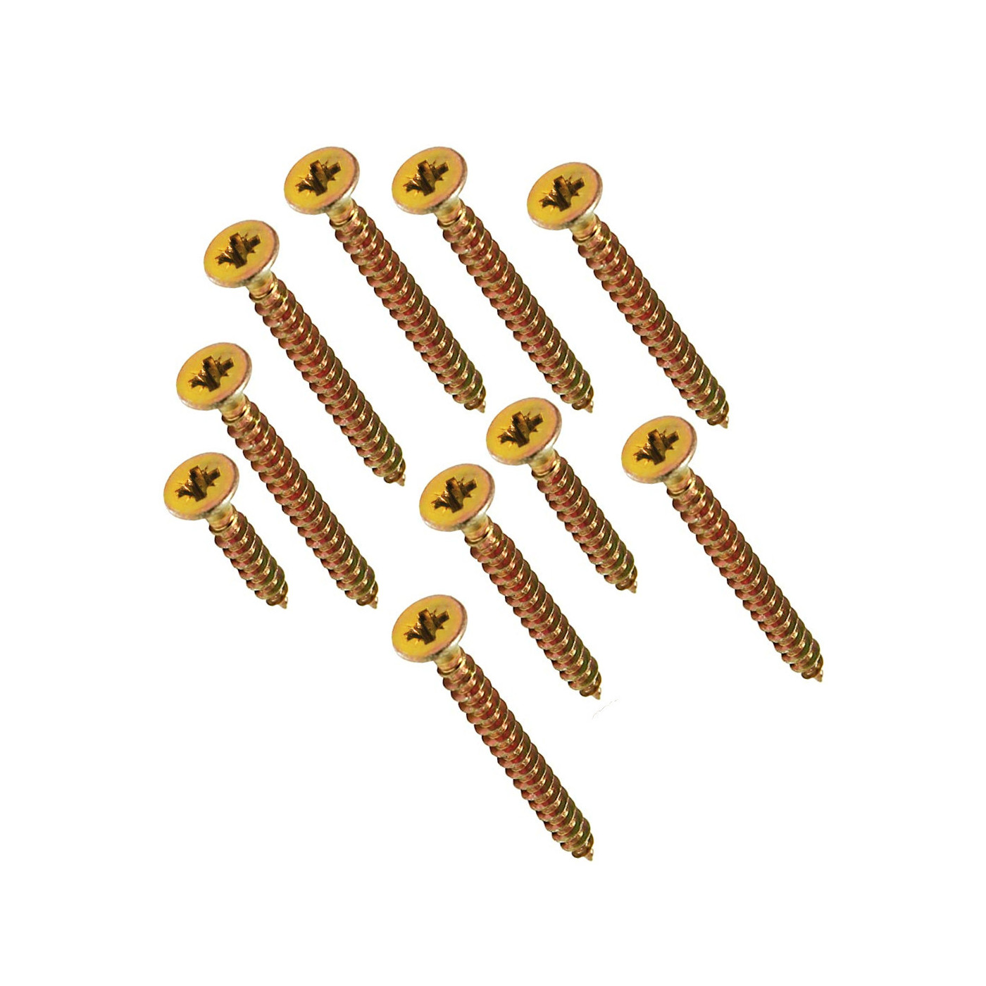 Grande conjunto de 664 parafusos Phillips em 2 caixas (3-4 mm